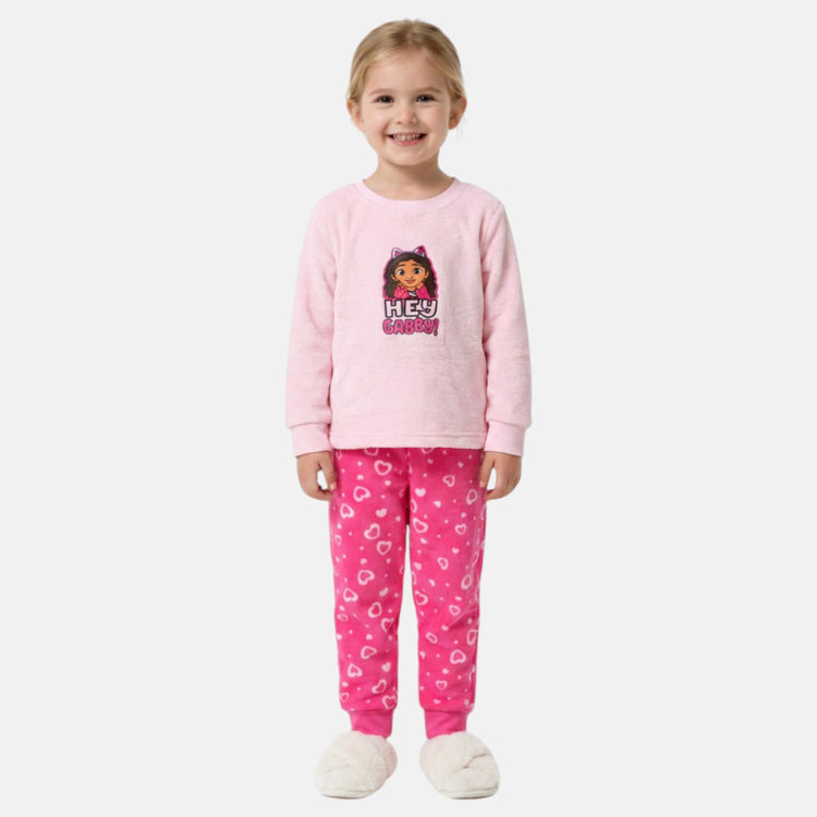 Picture of GB52044240 GIRLS GABBYS DOLLHOUSE FLEECE PYJAMA 2-8 YEARS